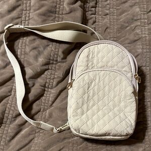 Universal Thread Quilted Tan Crossbody Bag